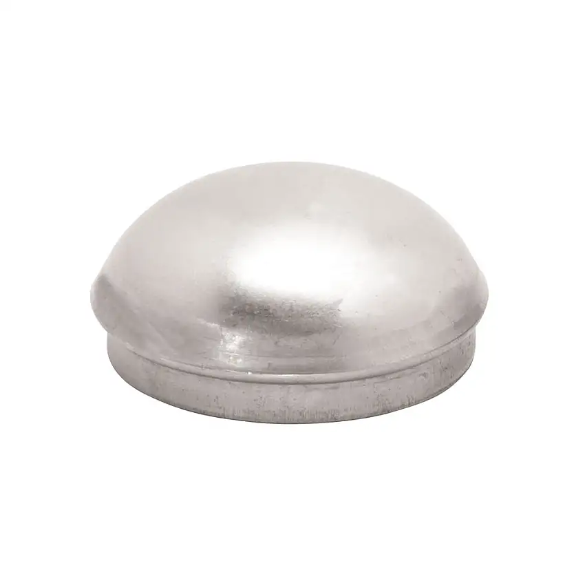 Fulton Trailer Wheel Bearing Grease Cap, 2.446 in. Diameter, Raw
