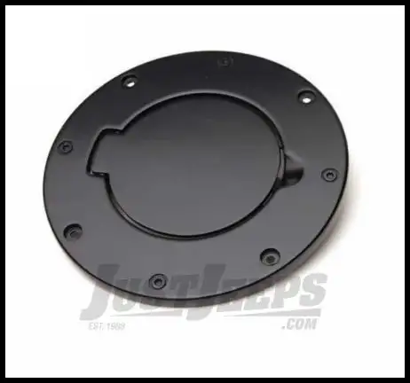 Rampage Billet Style Gas Cover Black Off Road Coat For 2007-18 Jeep Wrangler JK 2 Door & Unlimited 4 Door 75007