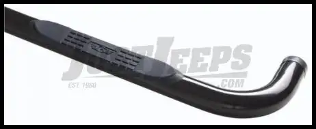 Rampage Body Side Guards With Step Textured Black Powder Coat Off-Road Finish For 07-18 Jeep Wrangler JK 2 Door 8827