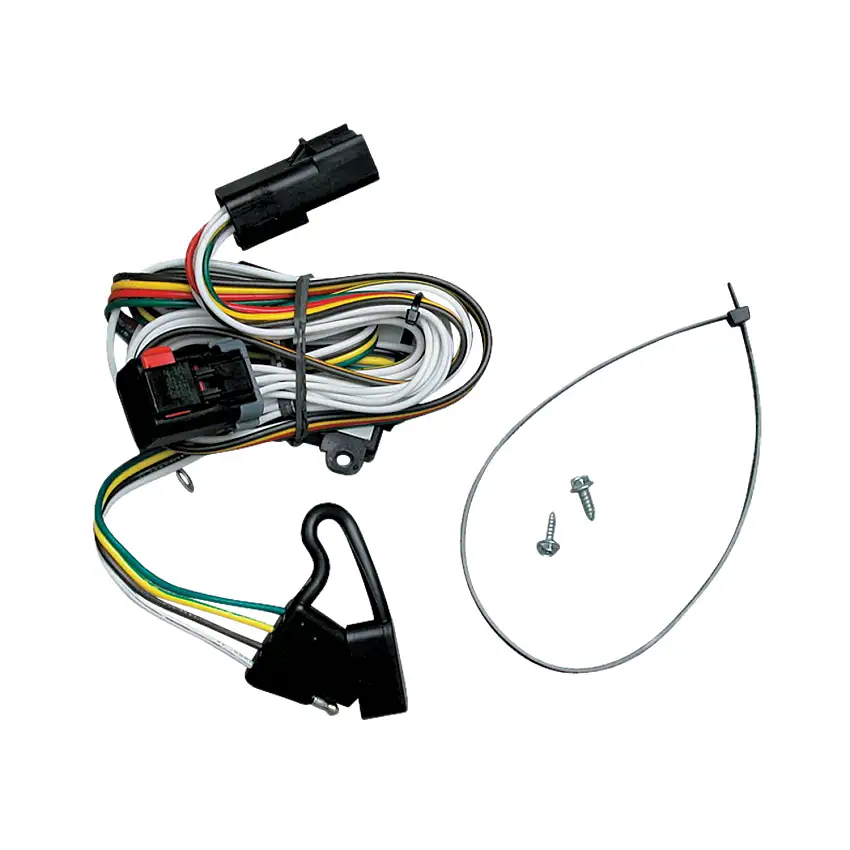 Tekonsha T-One T-Connector Harness, 4-Way Flat, w/Converter TK118376