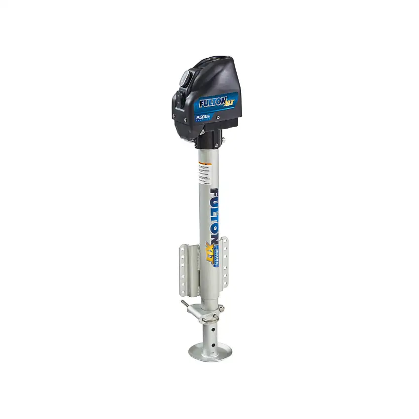 Fulton XLT Marine Powered Trailer Jack, 2,500 lbs. Lift Capacity, Bolt-On Side Mount, 22 in. Travel
