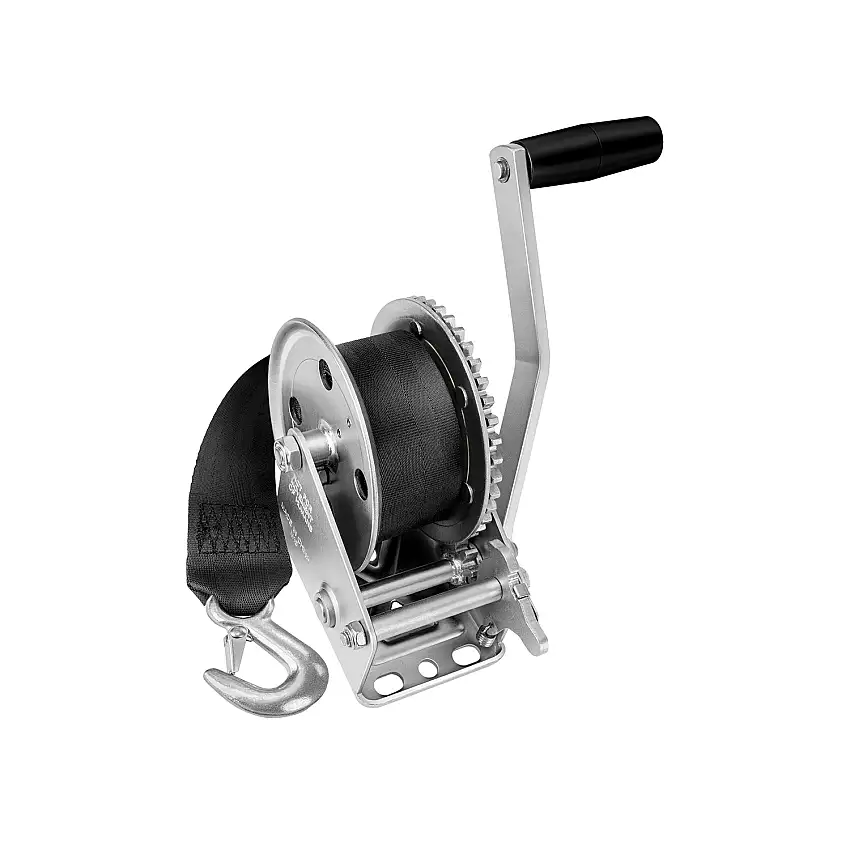 Fulton Trailer Winch, Single-Speed, 1,500 lbs. Capacity, 20 ft. Strap FL142204