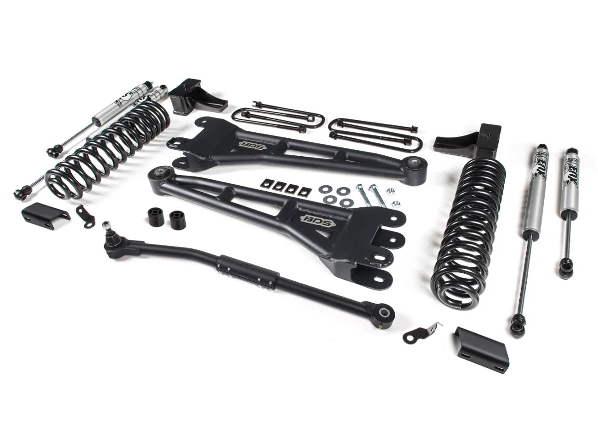 2017-2019 Ford F250 & F350 4WD 6.7L BDS 2.5 inch Radius Arm Suspension System (NX2 Shocks) | 1543H