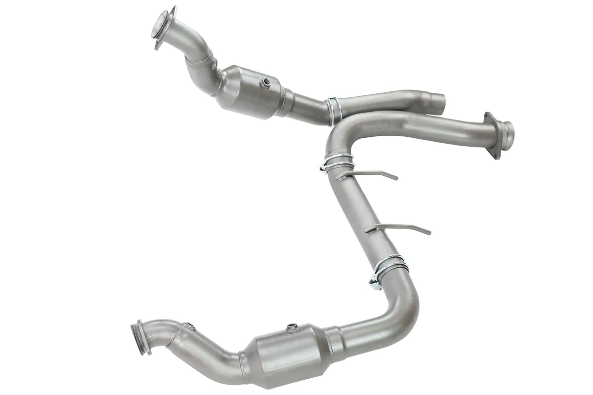 2017-2020 Ford Raptor 3.5L EcoBoost SPD 3 inch Aluminzed Catted Downpipes | DP35FR1718-HFC