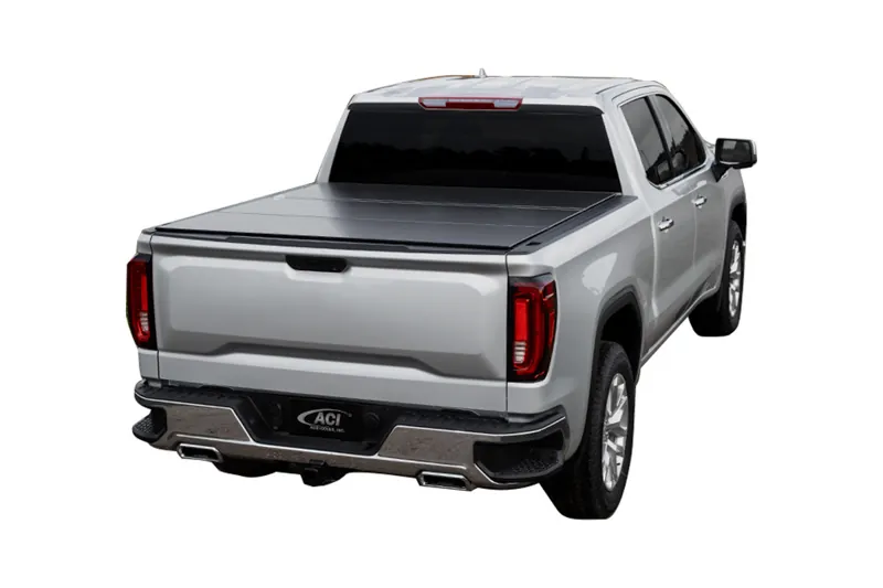 2019-2023 Ford Ranger 5ft Bed Access Lomax Hard Tri-Fold Tonneau Cover - Matte Black | B1010059