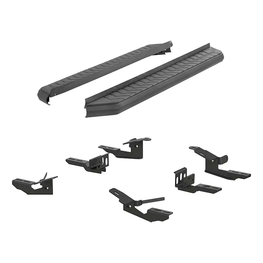 ARIES 2061003 AeroTread 5 x 76-Inch Black Stainless SUV Running Boards, Select Ford Explorer