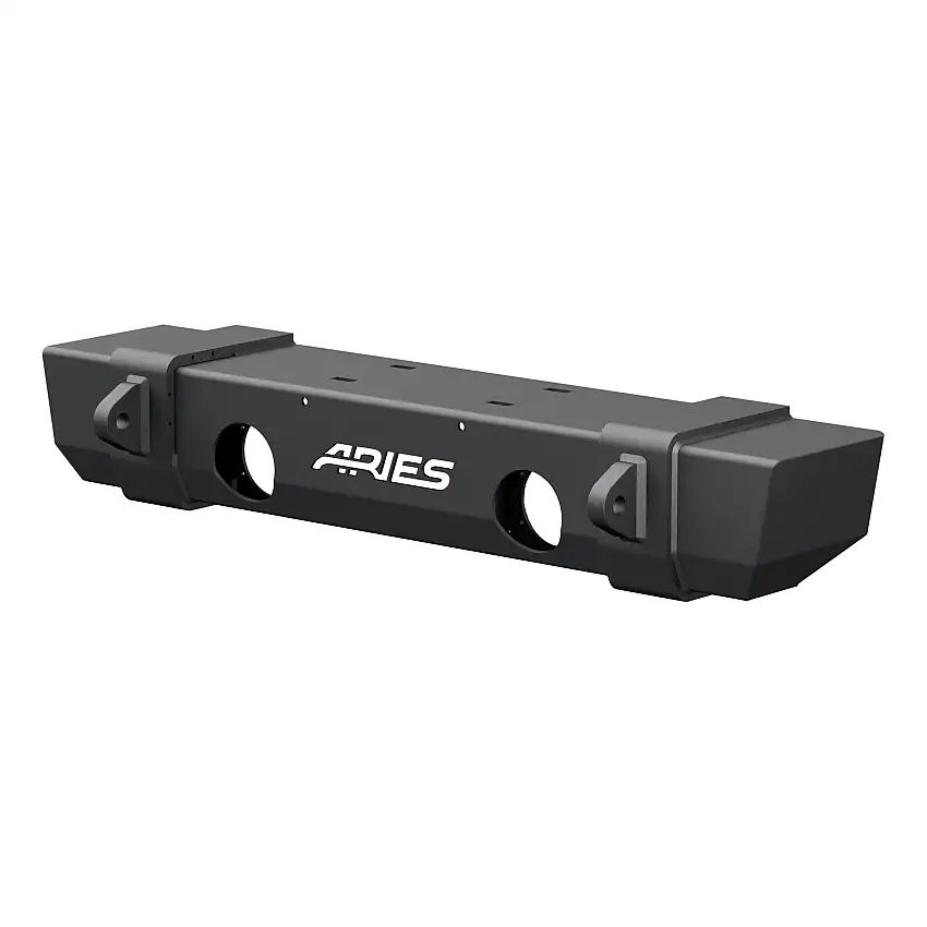 ARIES TrailCrusher Jeep Wrangler JK Steel Front Bumper, 12.5K Bumper
