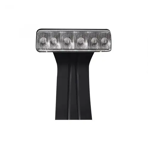 RECON Jeep JK Wrangler 07-18 3rd Brake Light Kit Red LED in Clear