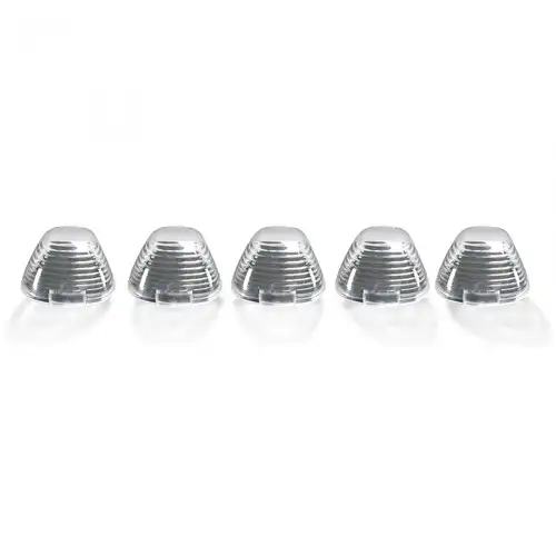 RECON Ford Super Duty 99-16 5 Piece Cab Lights Xenon Bulbs Clear Lens in Amber