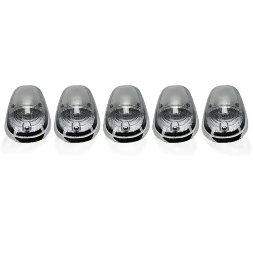 RECON Dodge RAM Heavy-Duty 2500/3500 03-18 5 Piece Cab Roof Lights Set LED Clear Lens in Amber