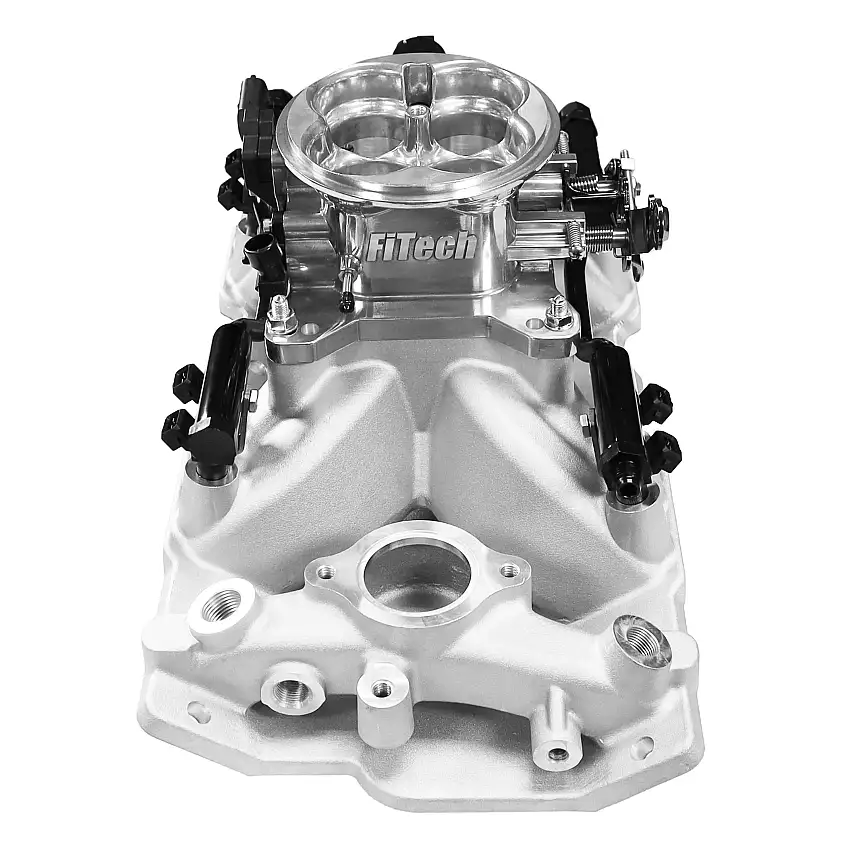 FiTech 30-12-610 Ultra Port, 750 HP Chevy Small Block Port EFI System, Uni Brilliant