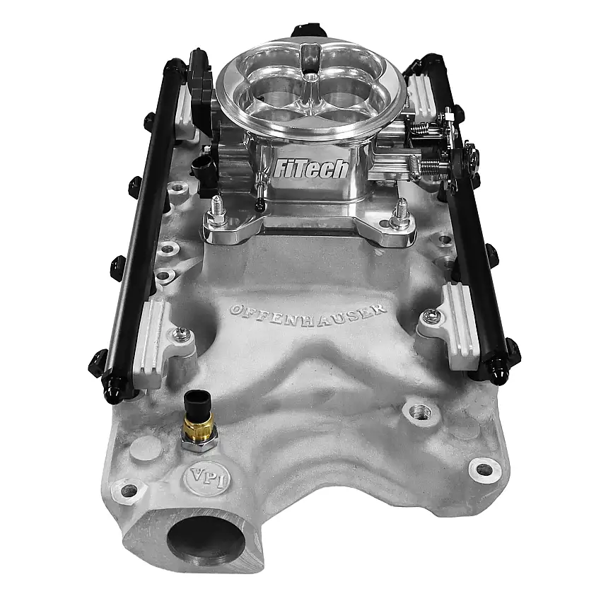 FiTech 30-18-410 Ultra Port, 1000 HP Ford 351W, Offenhauser VPI, Port EFI System, Uni Brilliant