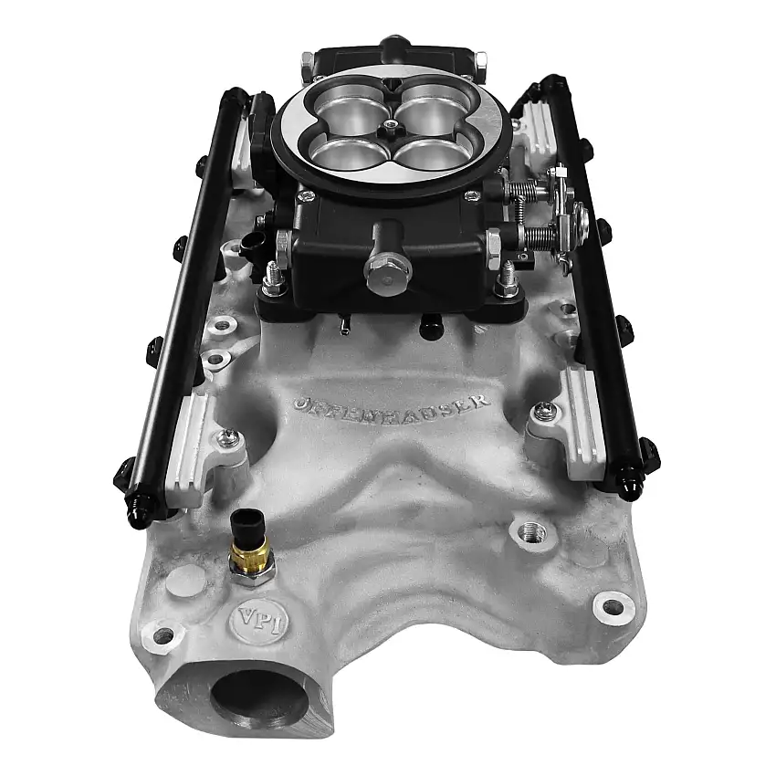 FiTech 30-18-515 Ultra Port, 500 HP Ford 351W, Offenhauser VPI, Port EFI System, Classic Black