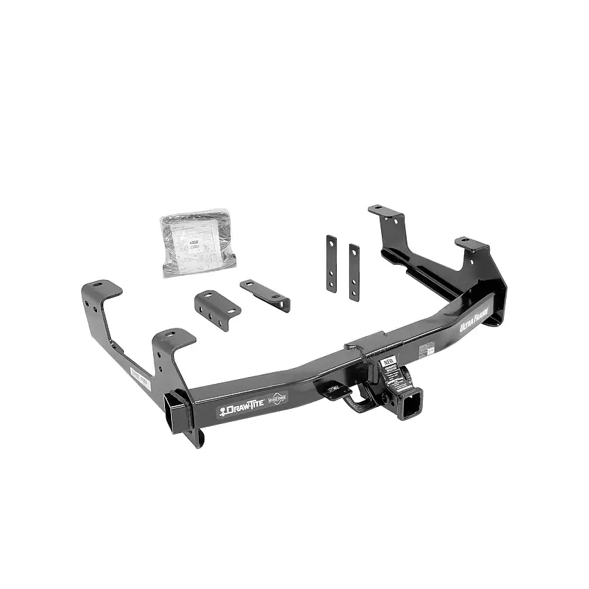 Draw-tite Ultra Frame® Class 5 Trailer Hitch, 2" Square Receiver, Black for Select Chevrolet Silverado 2500 HD, Chevrolet Silverado 3500 HD, GMC Sierra 2500 HD, GMC Sierra 3500 HD 41950