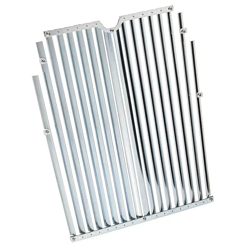 GRILLE, radiator shell, zinc plated, paintable