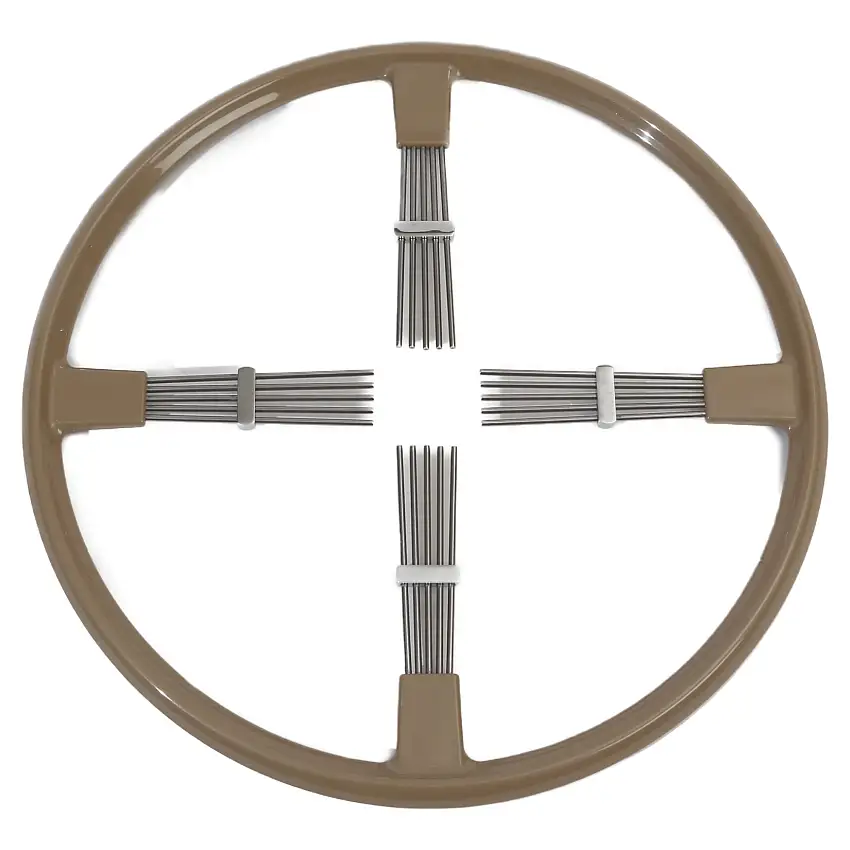 Brooklands Steering Wheel, 17", Gold