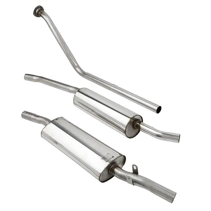 STAINLESS STEEL MUFFLER & PIPE ASSEMBLY