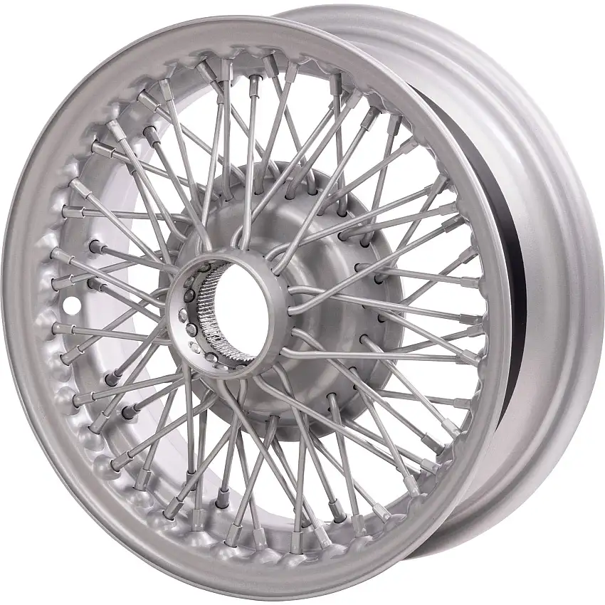 Set of 4 Wire Wheels, Painted, 13"x4.5", 60 Spoke, Tube Type, Spitfire 1962-80