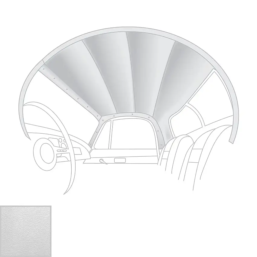 HEADLINER KIT, white