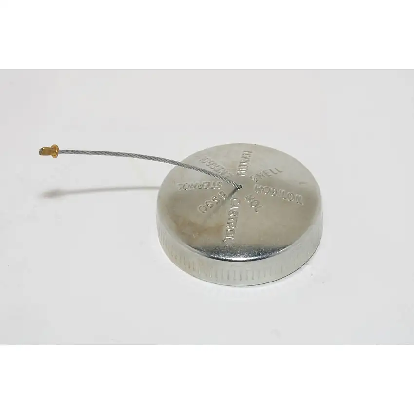 OIL FILLER CAP, with cable