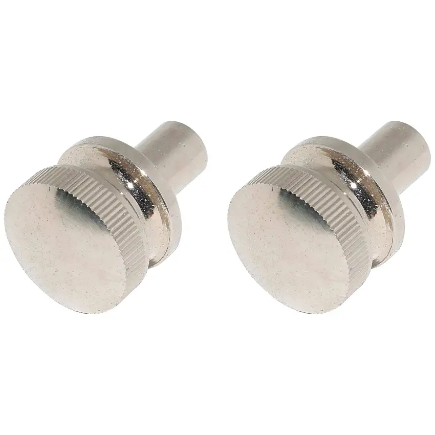 NUT PAIR, rocker cover, knurled