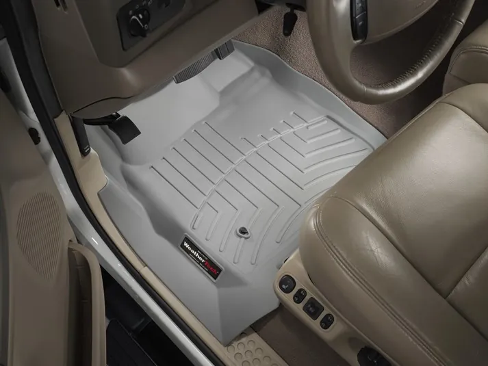 1999-2007 Ford F250 & F350 Regular Cab WeatherTech Driver & Passenger Front FloorLiners Gray | 460021