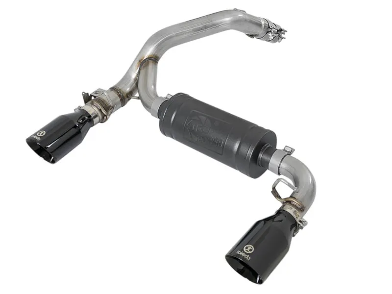 2016-2017 Focus RS aFe Takeda 3 inch Axle-Back Exhaust Kit (Black Tips) | 49-33104-B