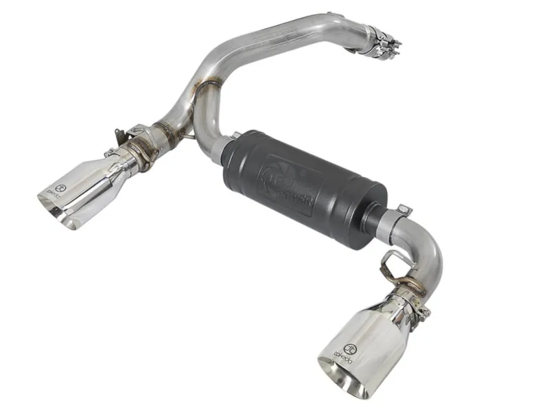 2016-2018 Focus RS aFe Takeda 3 inch Axle-Back Exhaust Kit (Polished Tips) | 49-33104-P