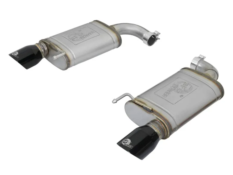 2015-2023 Ford Mustang EcoBoost MACH Force-XP 2.5 inch Axle-Back Exhaust System (409 Stainless Steel) | 49-43085-B