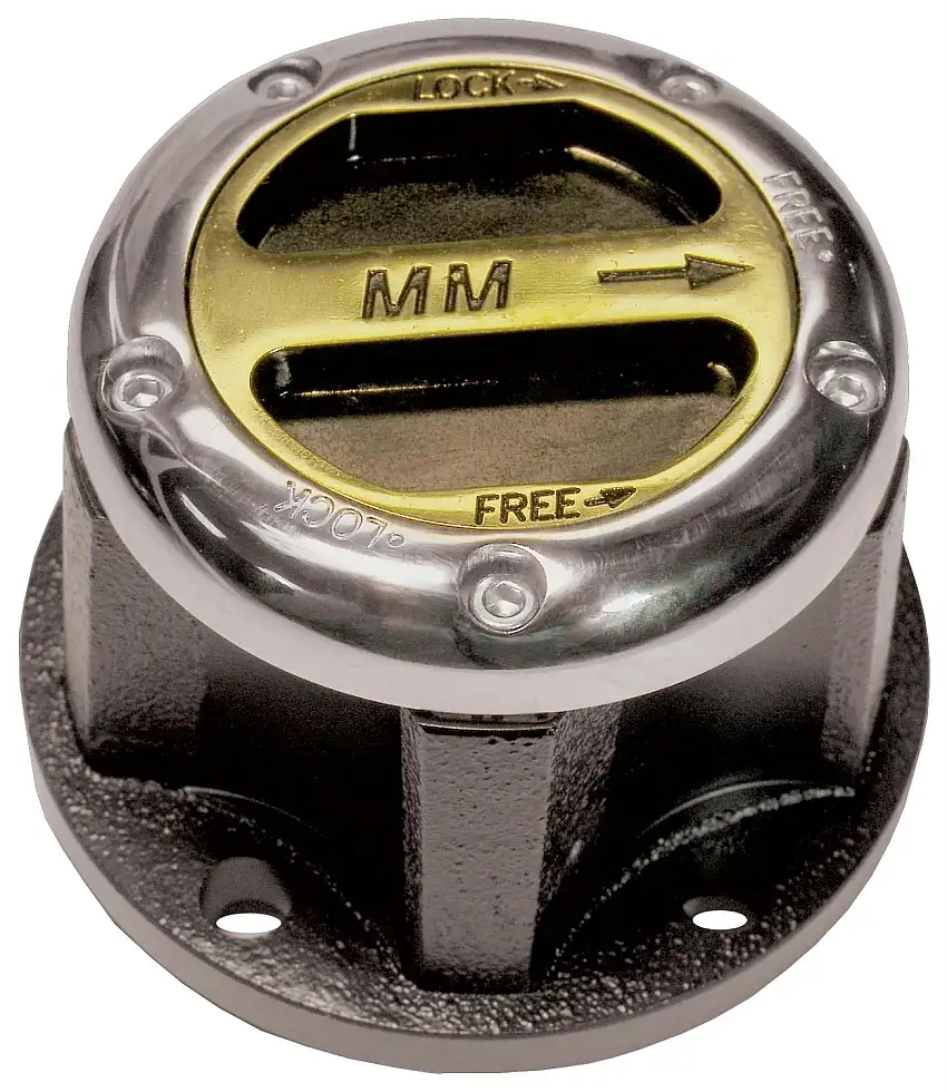 Mile Marker 490 Premium Manual Locking Hubs Toyota 6 Bolt 26 Spline