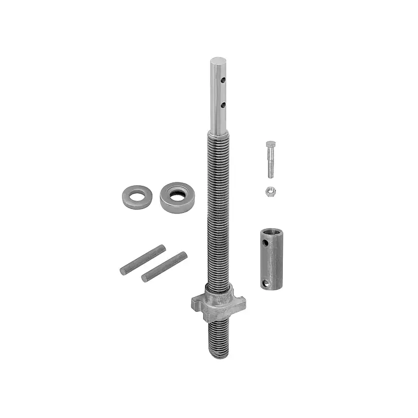 Bulldog Trailer Jack Accessory, KIT SCREW/NUT-10K TW (