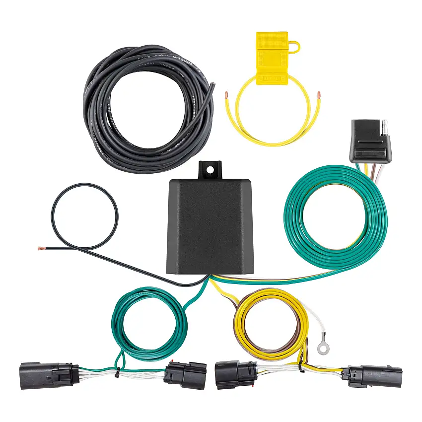CURT Custom Wiring Harness, 4-Way Flat Output, Select Chevrolet Trax 56514