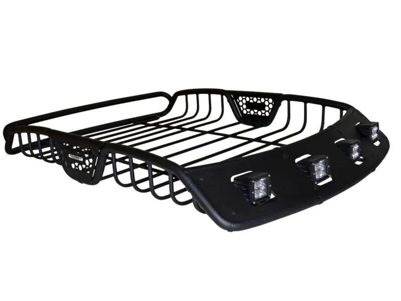 Go Rhino SR40 48 inch Roof Rack with Lights (Black) | 5921145T