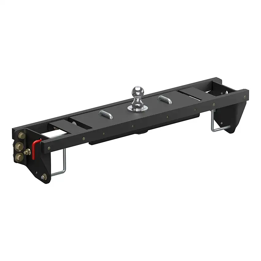 CURT Double Lock EZr Gooseneck Hitch Kit with Brackets, Select Silverado, Sierra HD Gooseneck Trailer Hitch Kit