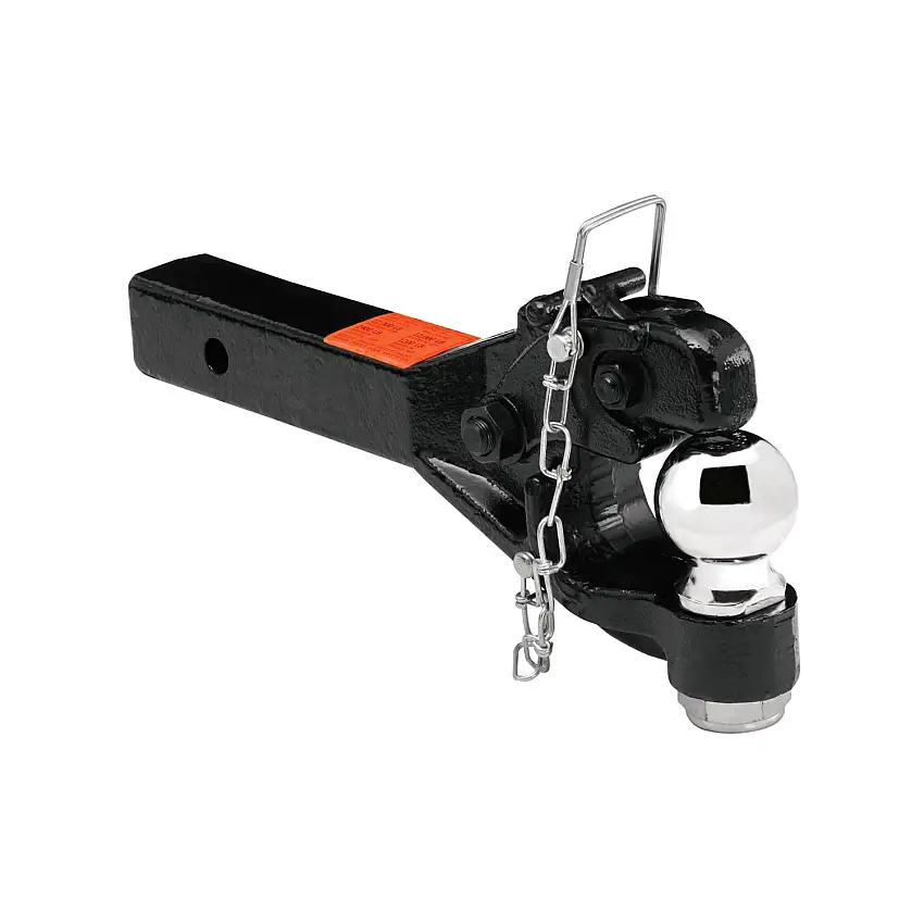 Draw-tite Pintle Hook & Ball Combination, Fits 2 in. Receiver, 12,000 lbs. Capacity Hook, 2-5/16 in. Ball, 12,000 lbs. Capacity Ball