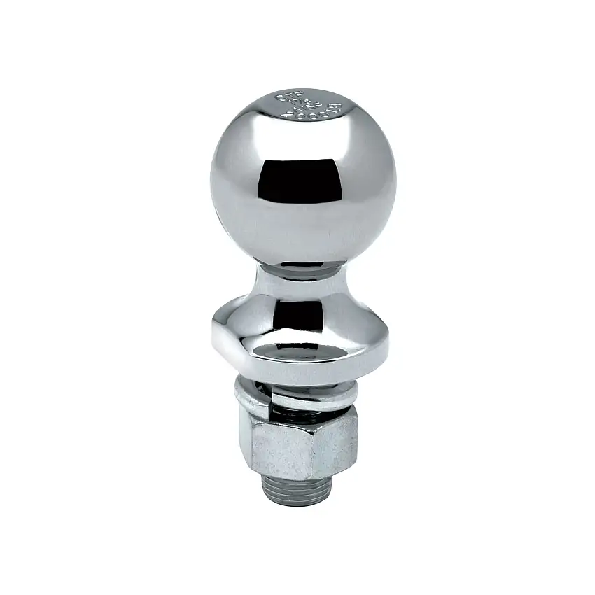 Draw-tite Trailer Hitch Ball, 1-7/8 in. Diameter, 2,000 lbs. Capacity, 3/4 in. Shank Dia, 1-1/2 in. Shank Length, Chrome DT63880