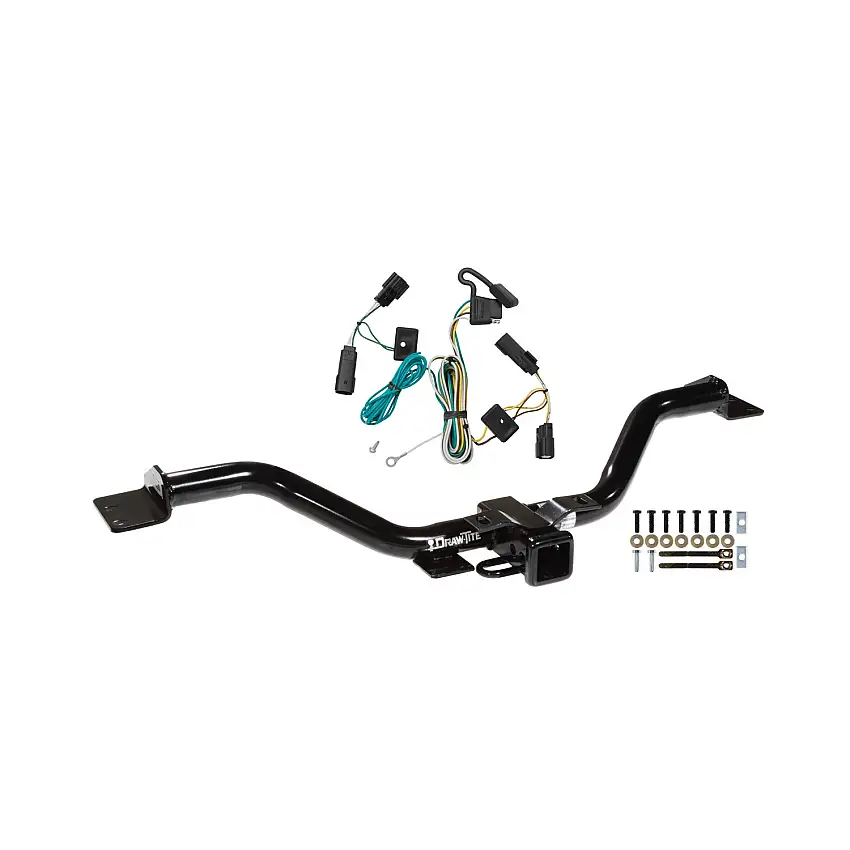 2007-2009 Saturn Outlook Draw-tite Class 3 Trailer Hitch, 2 Inch Square Receiver Bundle w/ Plug-n-Play T-One Wiring Harness