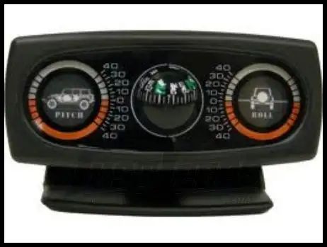 Rampage Clinometer With Compass With Jeep Unlimited JK Graphic 791006