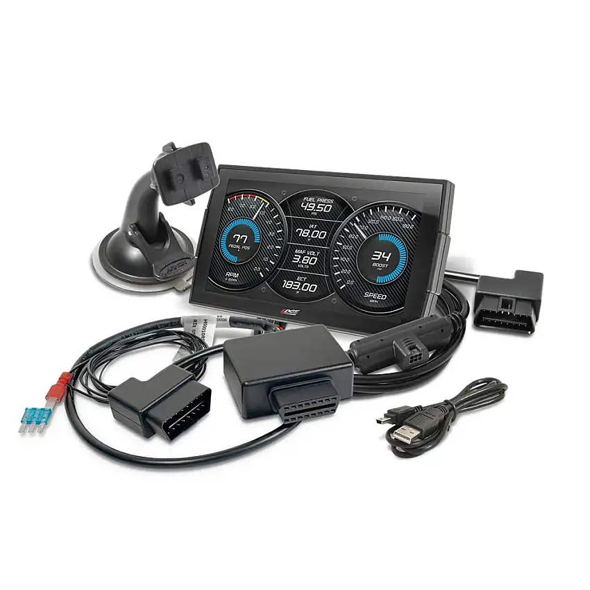 EDGE Insight+ CTS3 Monitor & Custom Tuning Device & ECU Unlock Kit 17-19 GM 6.6L Duramax L5P