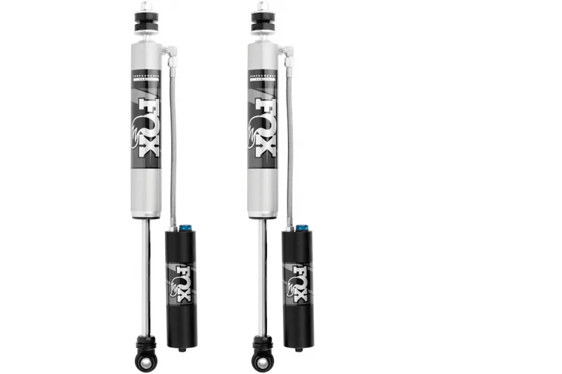 2017-2026 F250 & F350 FOX 2.0 Performance Remote Reservoir Adjustable Front Shocks for 0-1.5" of Lift - (Pair) | FOX-985-26-161X2