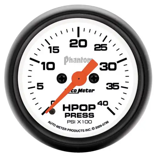 AutoMeter GAUGE, HIGH PRESS OIL PUMP, 2 1/16", 4KPSI, DIGITAL STEPPER MOTOR, PHANTOM 5796