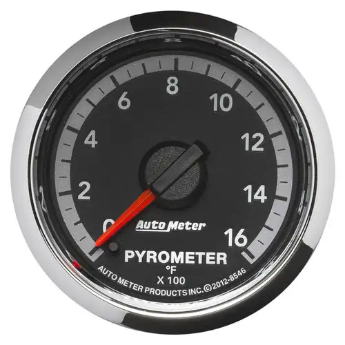 AutoMeter GAUGE, PYRO. (EGT), 2 1/16", 1600°F, STEPPER MOTOR, RAM GEN 4 FACT. MATCH 8546
