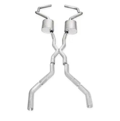 Stainless Works Stainless Works 3" Catback Dual Turbo Chambered Mufflers Performance Connect CA67693CS