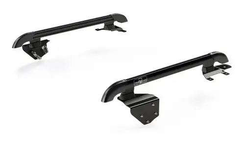TeraFlex Jeep JK 2 Door Nebo Roof Rack Main Rail Kit Black 07-18 Wrangler JK