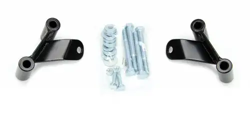 TeraFlex Jeep JK/JKU Rear Upper Shock Extension Bracket Kit Pair 07-18 Wrangler JK/JKU