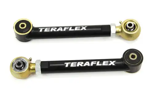 TeraFlex Jeep TJ/LJ Adjustable Front Lower / Rear Lower Flexarm Kit 0-4 Inch Lift 97-06 Wrangler TJ/LJ