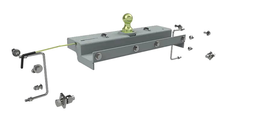 B&W Trailer Hitches Turnoverball Center Kit Gooseneck Trailer Hitch BQVLGNRC962