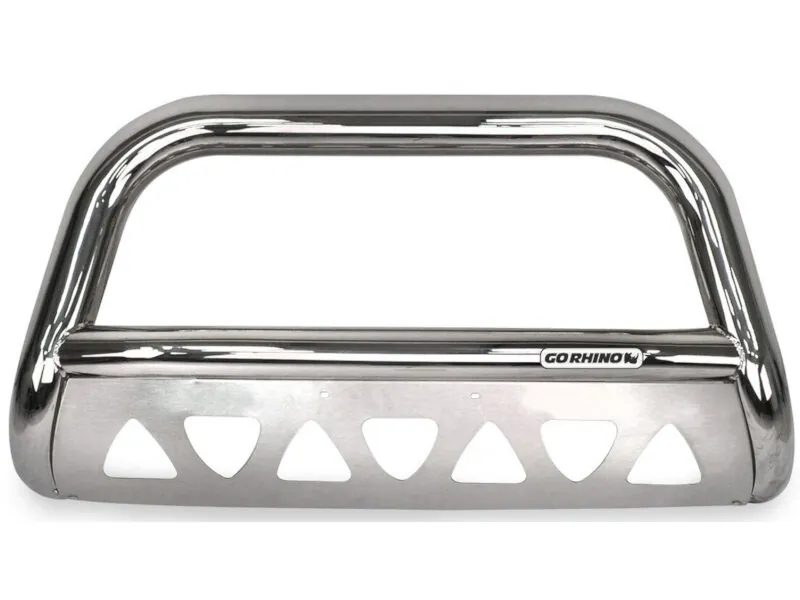 2017-2019 Ford F250 & F350 Go Rhino Charger RC2 Bull Bar Kit (Polished Stainless Steel) | 5573PS