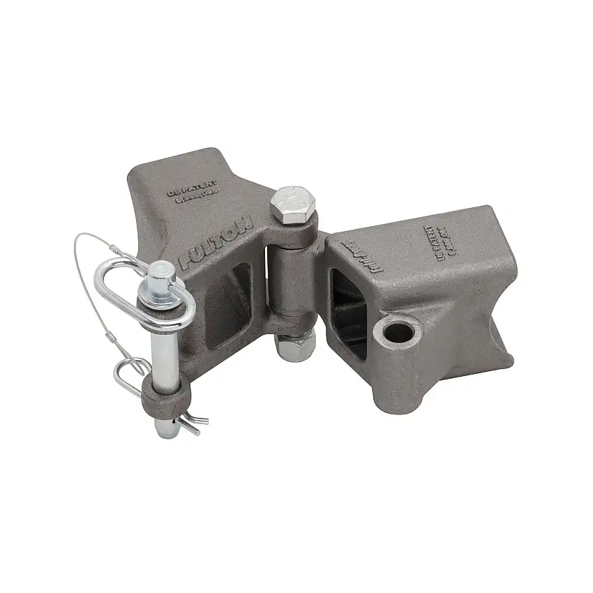 Fulton 2" x 3" 5,000 lbs. Weld-On Fold-Away Hinge Kit Trailer Tongue Frame HDPW230300