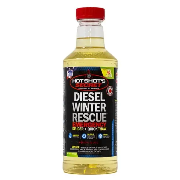 Hot Shot's Secret Diesel Fuel Additive Winter Rescue